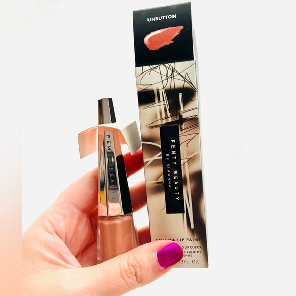 5 for 25⚡️NIB Fenty Beauty Stunna Lip Paint in Unbutton, New in Box - Picture 6 of 6